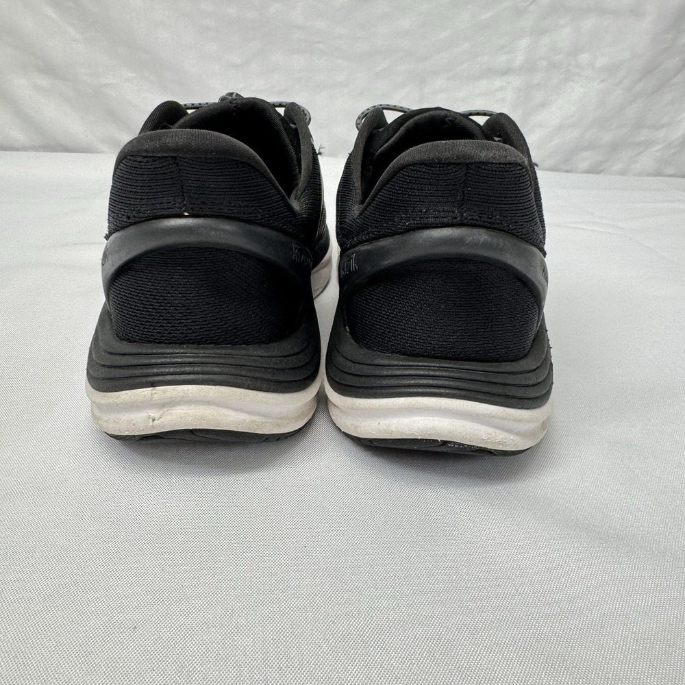 Sleek Black Women's Sneakers - Picture 7 of 14
